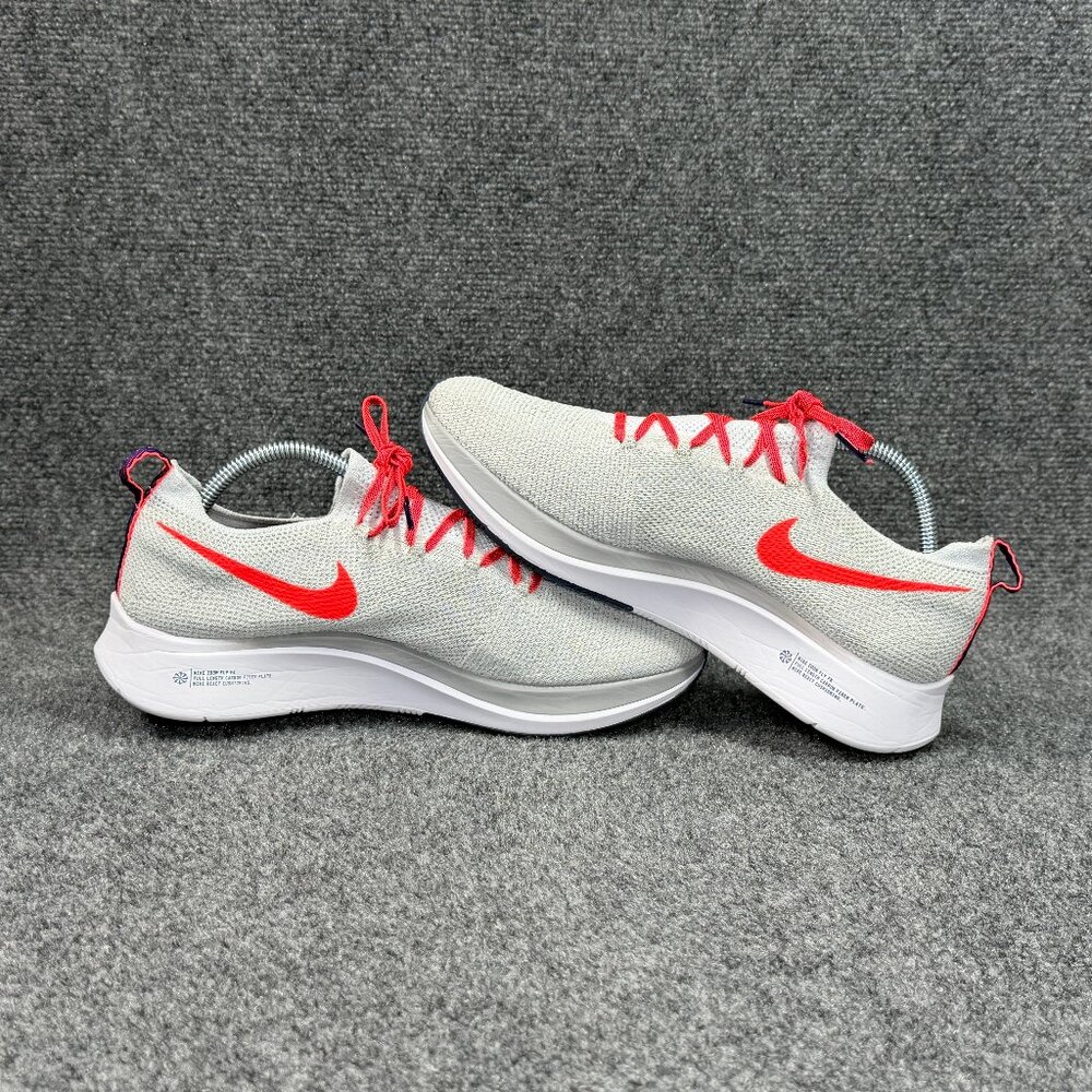 Nike Zoom Fly Flyknit Running Shoes Women's Size 9.5 Bright Crimson Athletic Run - Picture 7 of 13